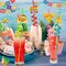 24PCS Mexican Fiesta Straws for Party Favors - Plastic Drinking Straws for Cinco De Mayo Party Supplies, Straws for Mexican Fiesta Taco Themed Party Straws for Kids Boys Girls Party Supplies